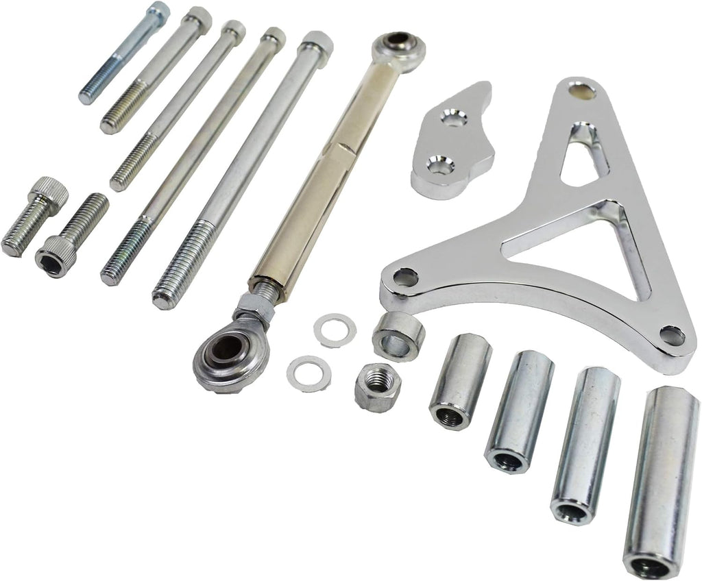 Chrome Alternator Bracket Pack of 2 U557918