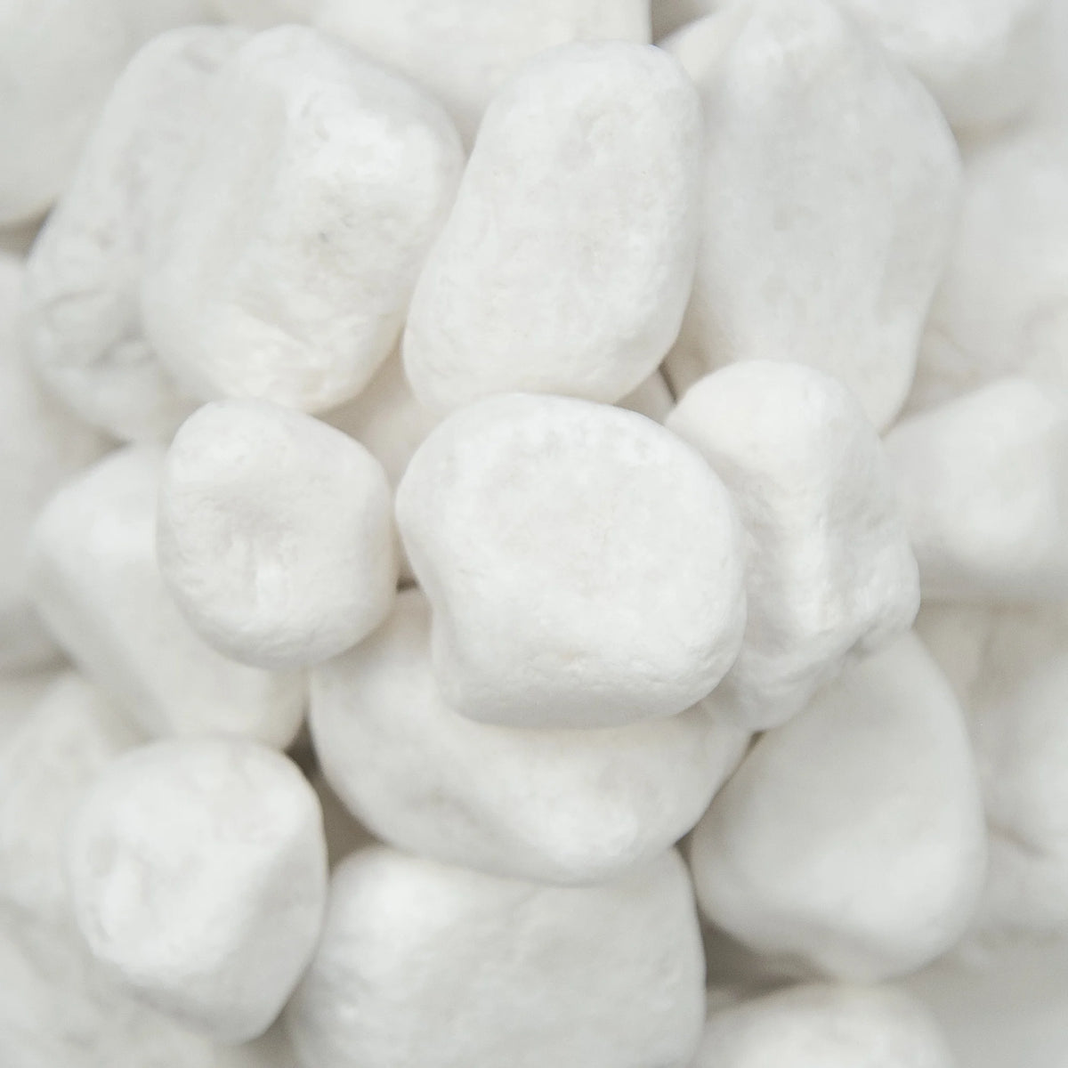 White Marble Bagged Pebbles N836005