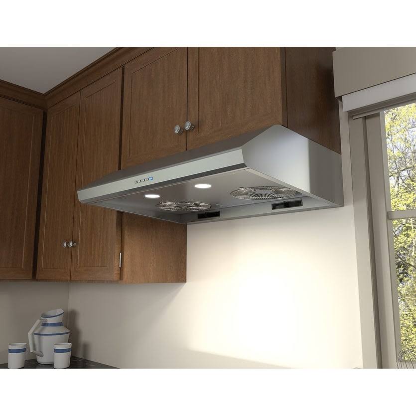 White 30-Inch Under-Cabinet Range Hood T710