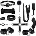 11 Pcs Leather Bondage Sets Restraint Kits Q4710