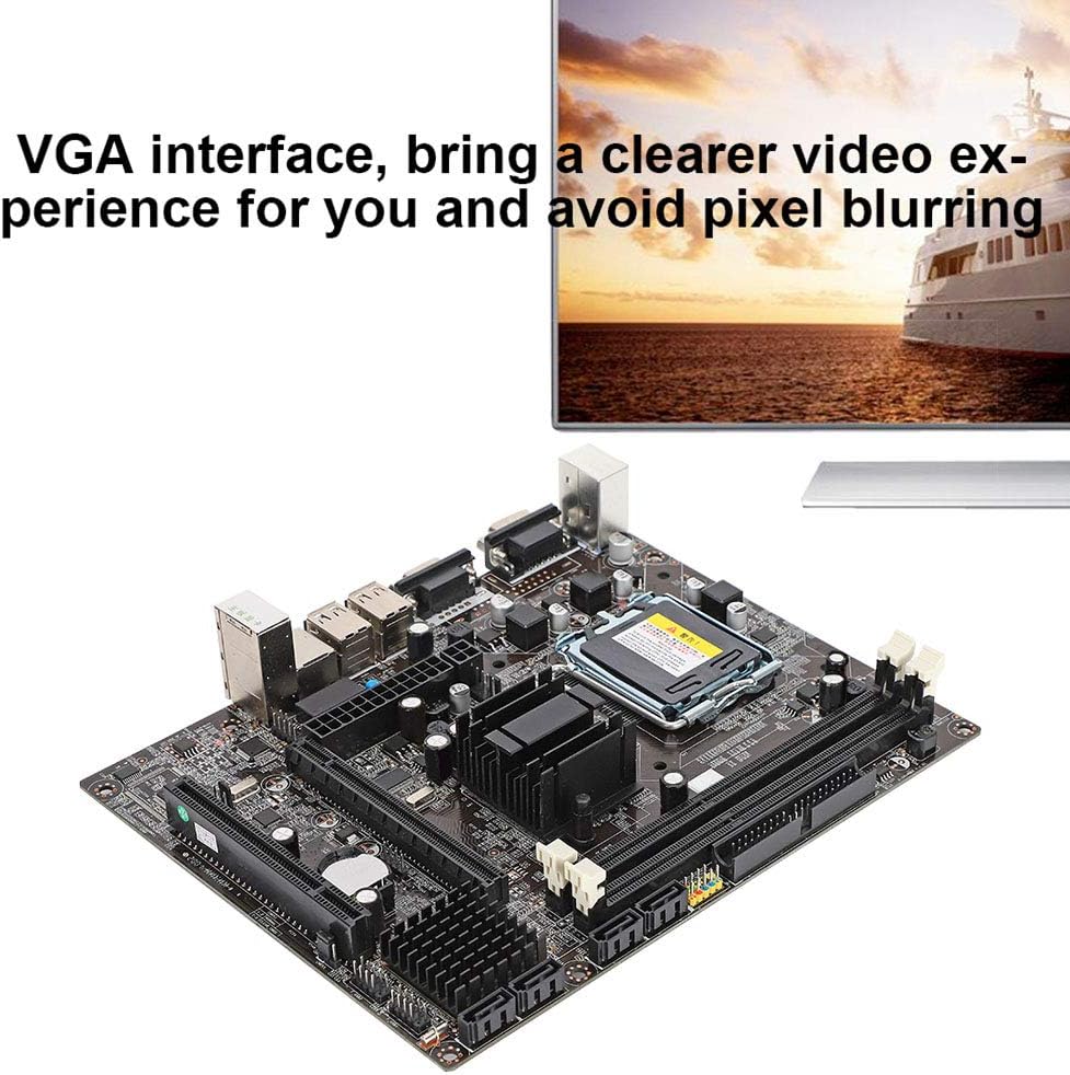 LGA775 DDR3 Motherboard with VGA and PCI-Ex16 F6696