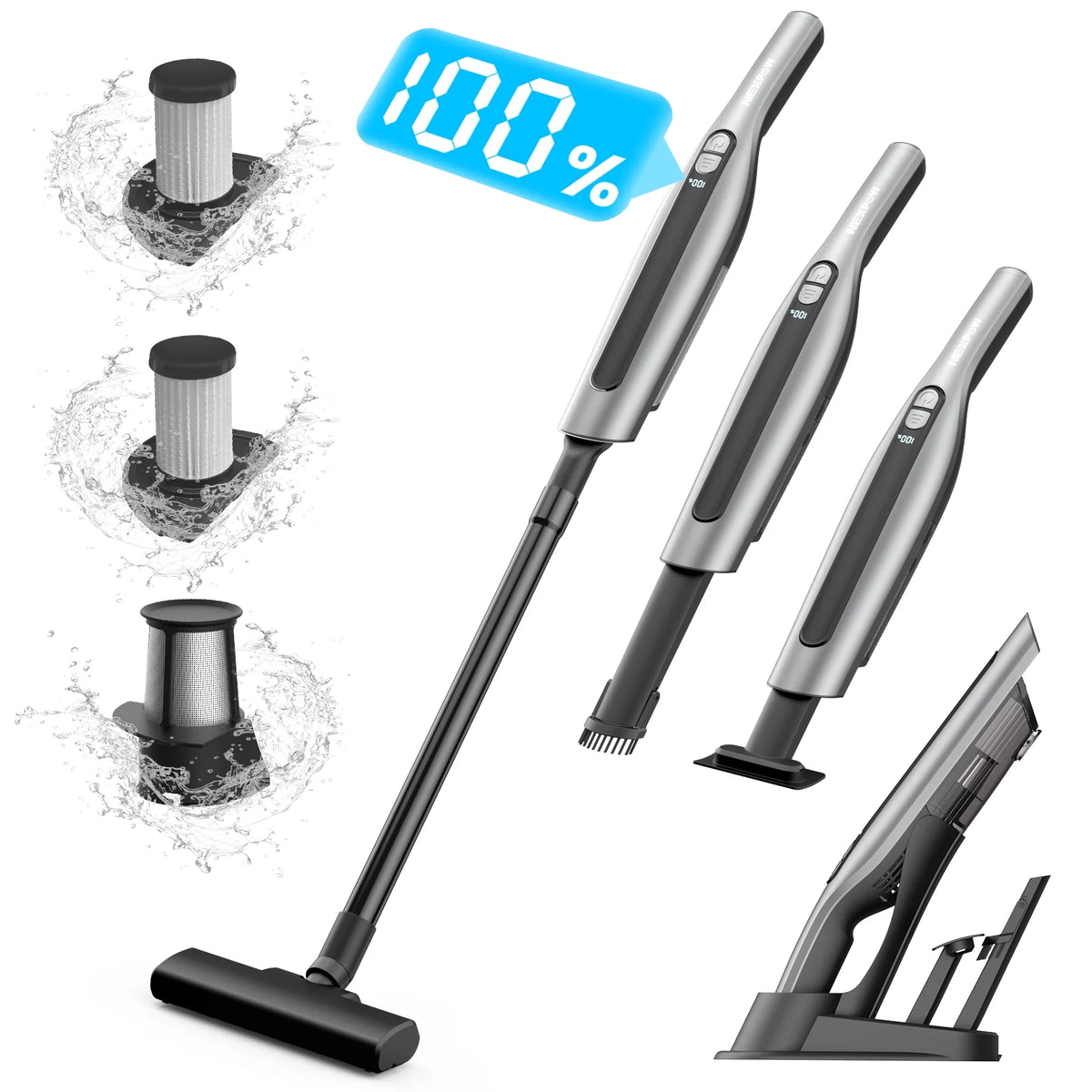 Cordless Handheld Vacuum Cleaner 18000PA K73986