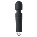 Black Wand Massager Vibrator with 8 Speeds N864