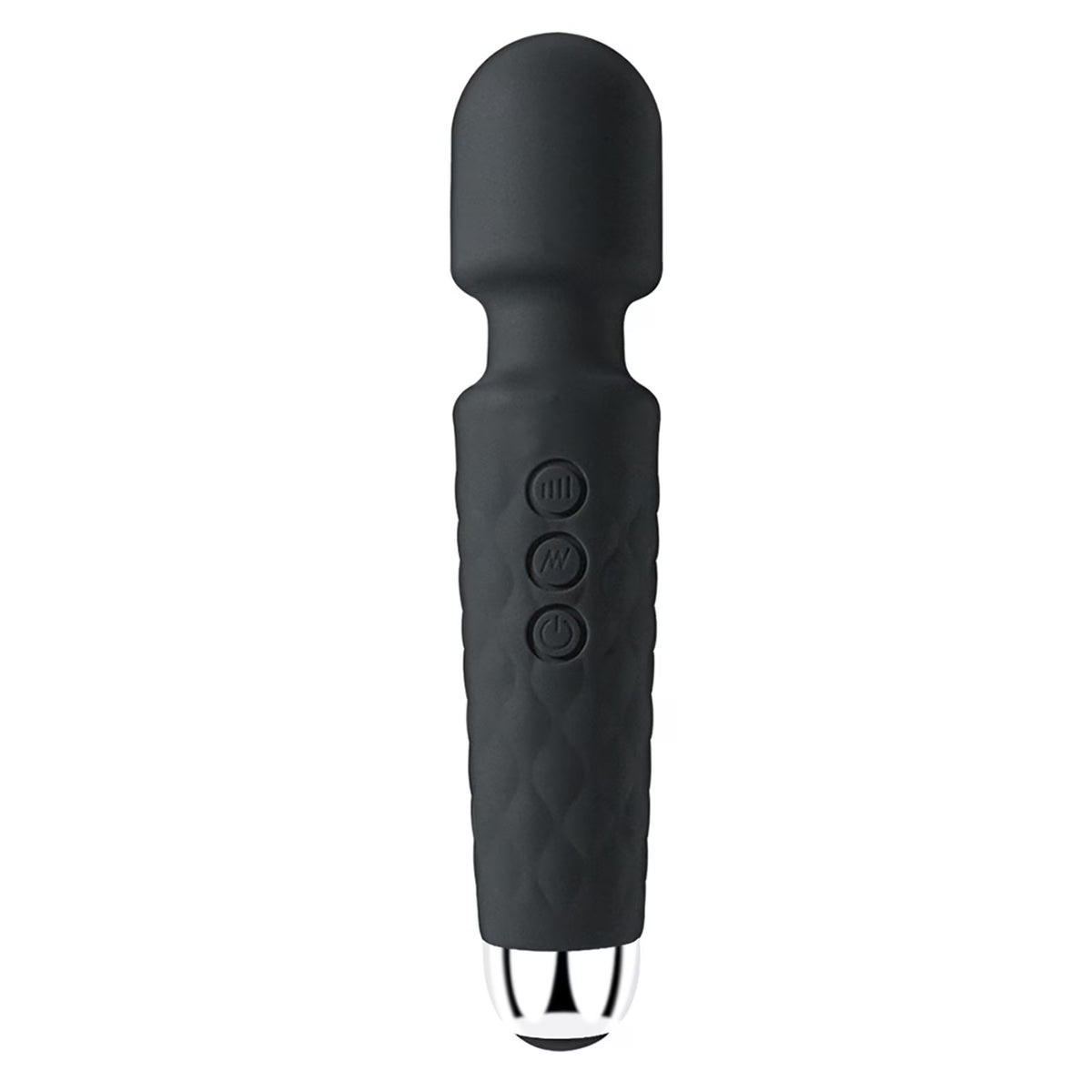 Black Wand Massager Vibrator with 8 Speeds N864