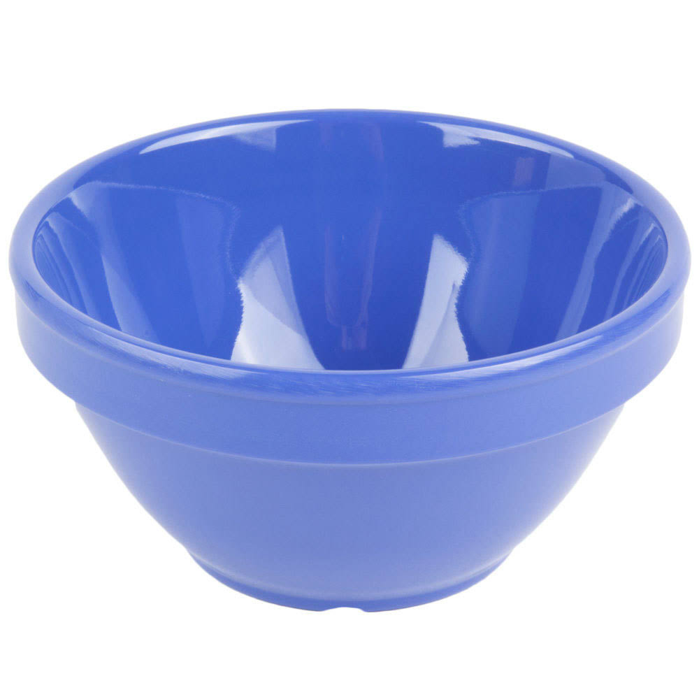 Mardi Gras Peacock Blue 8 oz Bouillon Cup A1428