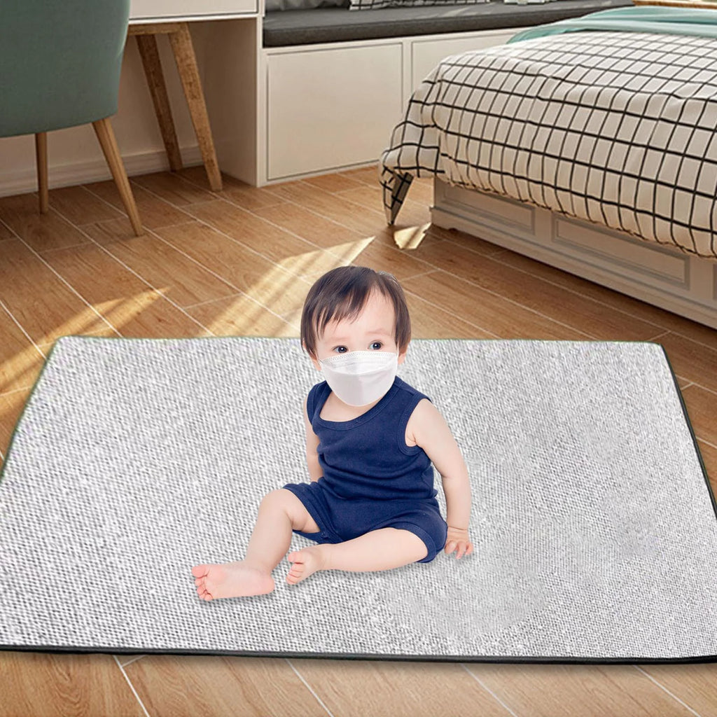 Aluminum Foil Foam Sleeping Mat with Storage Bag 200cmx200cmx0.8cm V945827