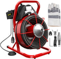 75Ft x 1/2Inch 370W Electric Drain Auger Cleaner with 8 Cutters B862113