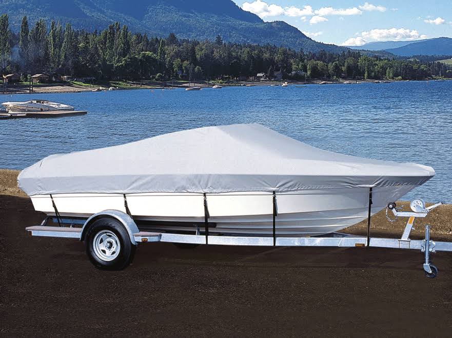 Pacific Blue Deck Boat Cover E727