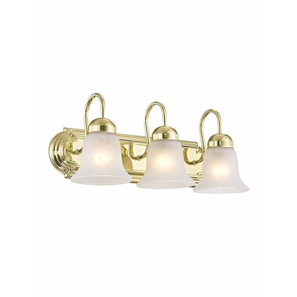 Polished Brass 3-Light Bath Light V8825
