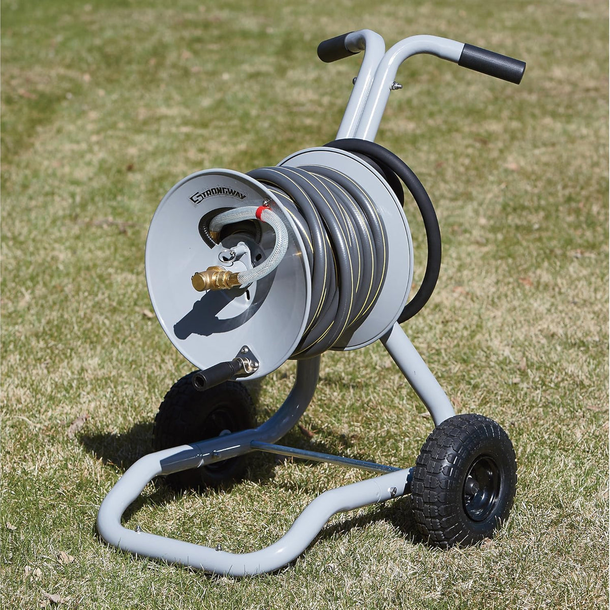 Garden Hose Reel Cart D745635