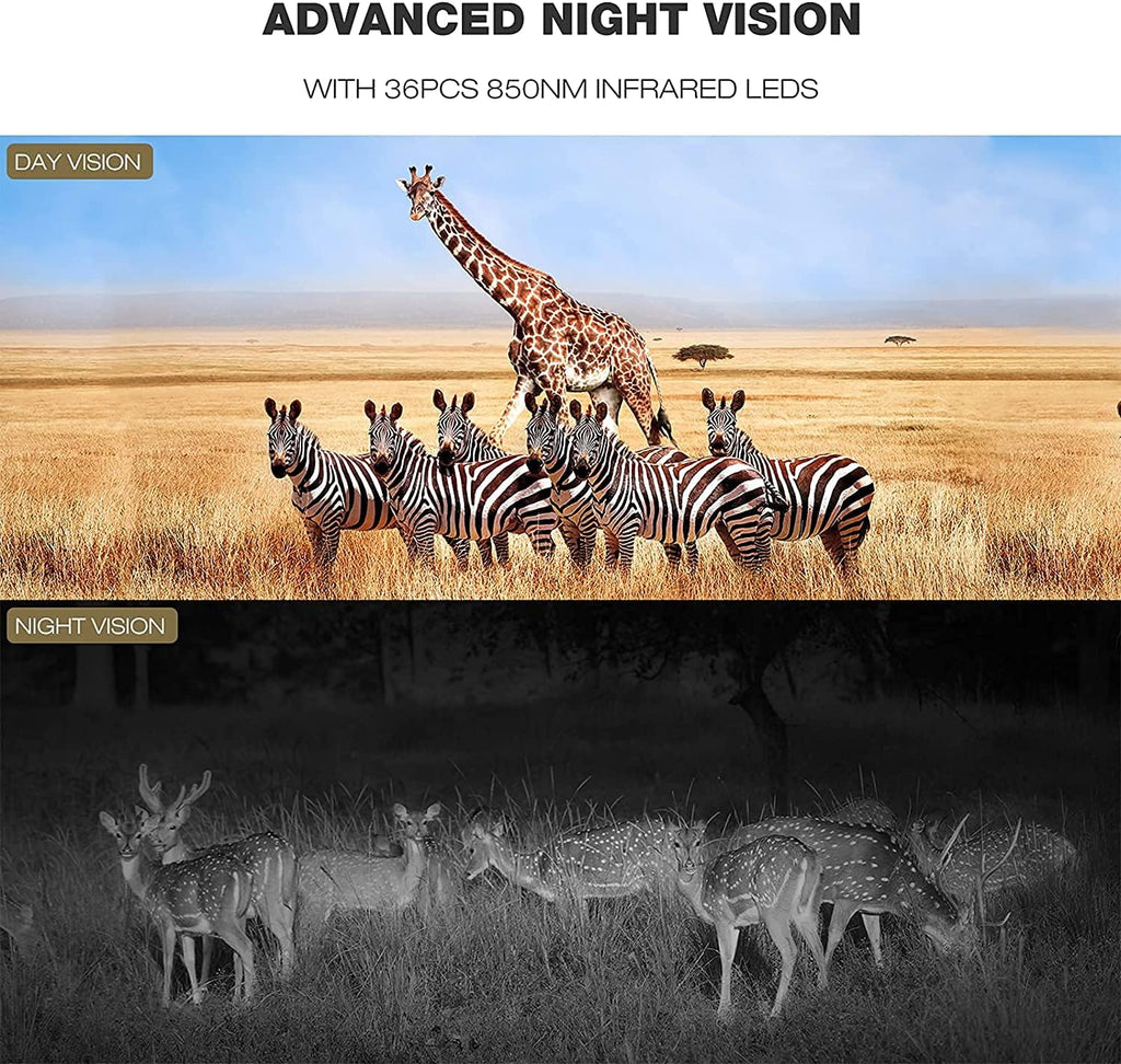 4K Trail Camera with 940nm No Glow Night Vision I707564