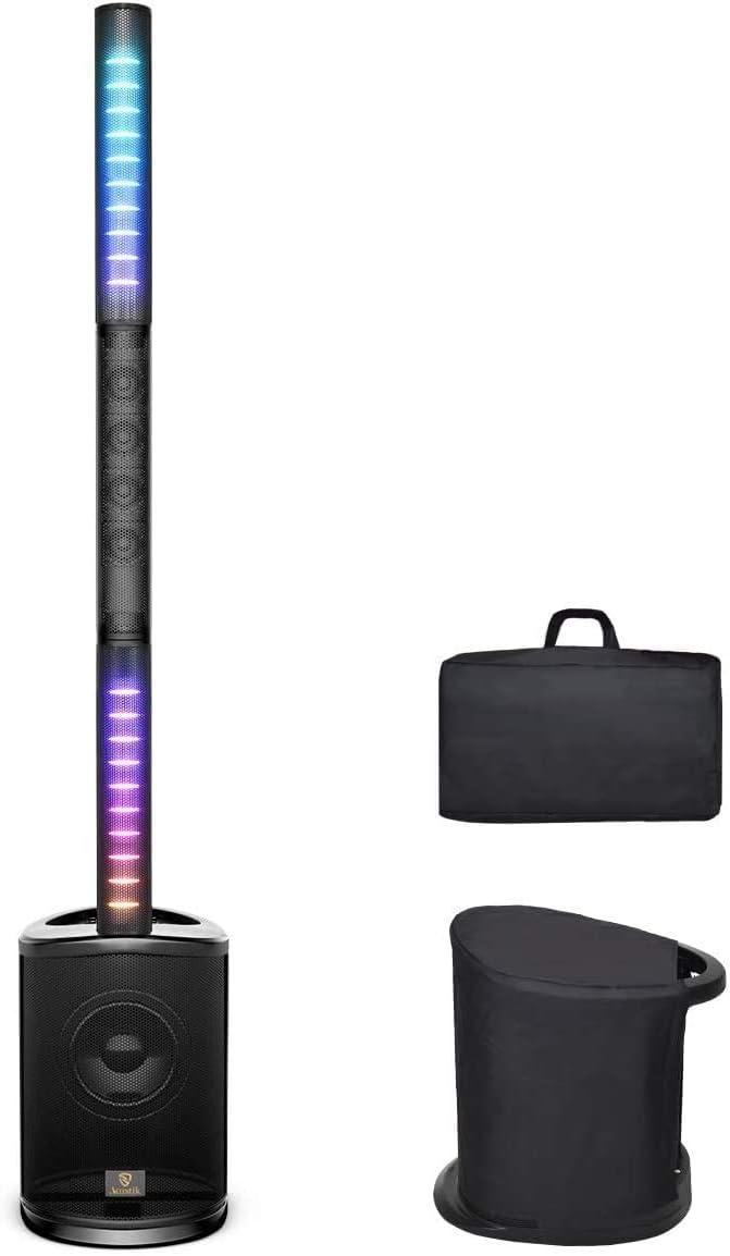 Portable Line Array Column Speaker with 8 Inch Subwoofer X2857