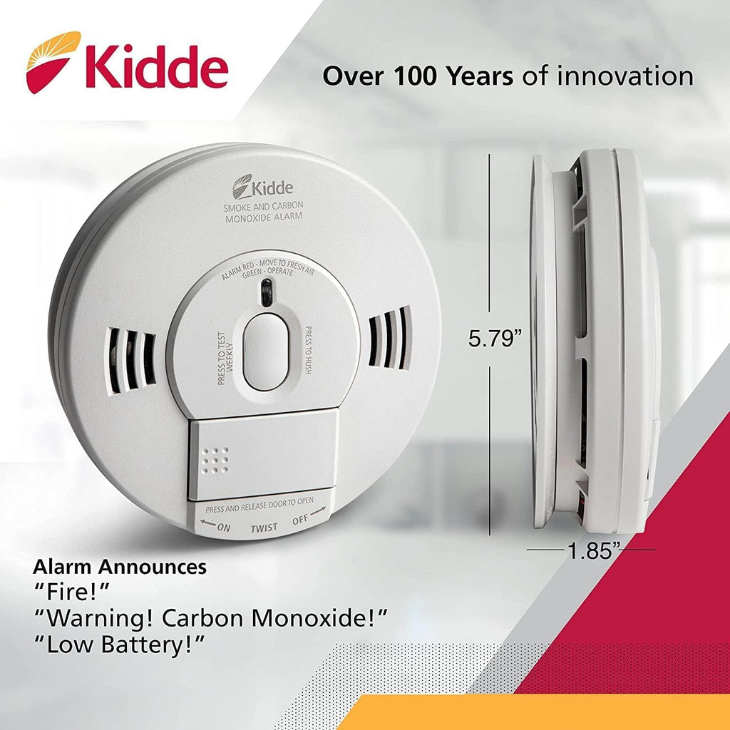 Hardwired Interconnect Smoke & Carbon Monoxide Alarm 6 Pack D437