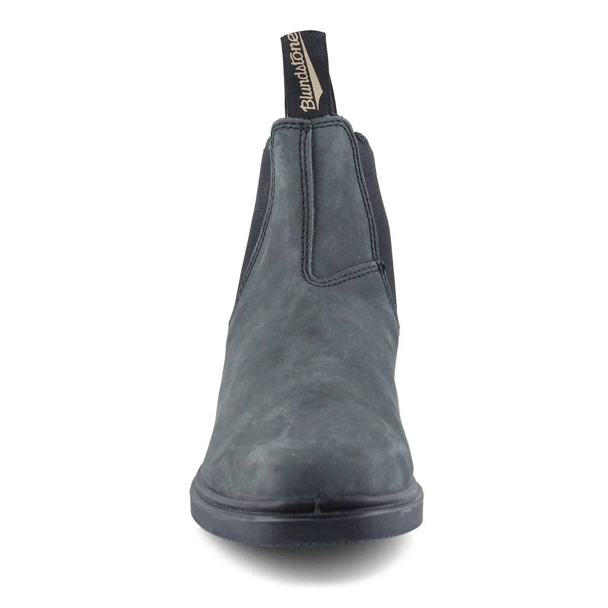 Rustic Black Chisel Toe Boots J855