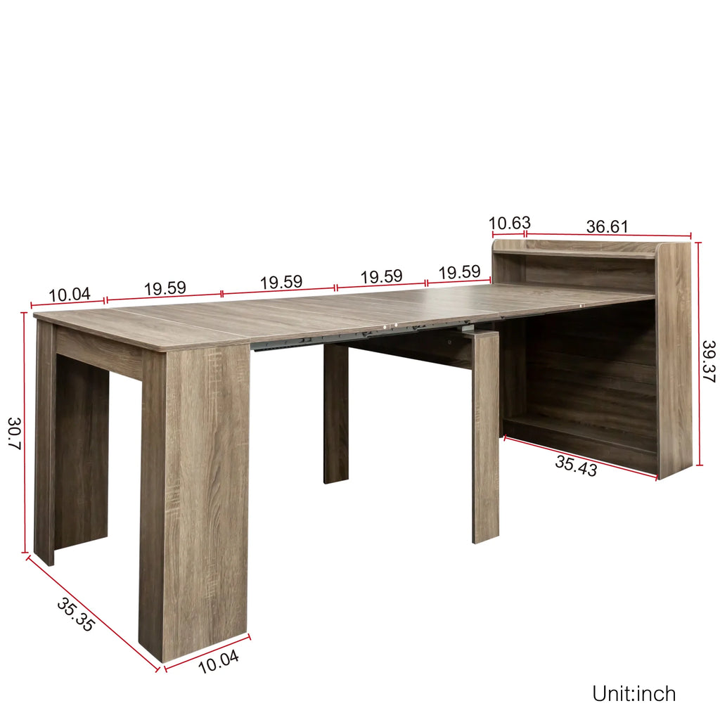 Extendable Dining Table with Storage G2861