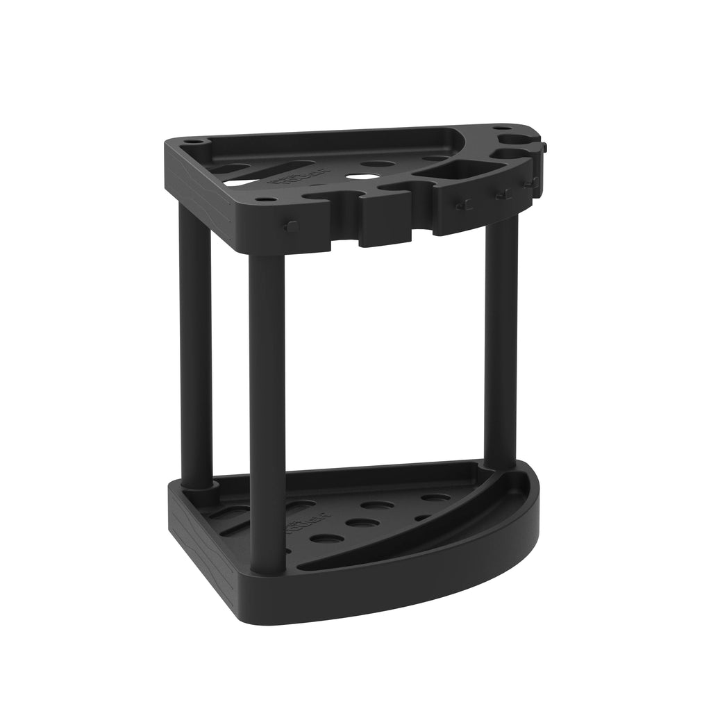 Plastic 21 Slots Black Tool Rack C5522