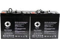 12V 55 Ah Replacement Battery 2 Pack P4562