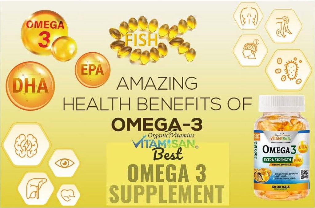 Omega 3 2000mg 120 Softgels Fish Oil H108