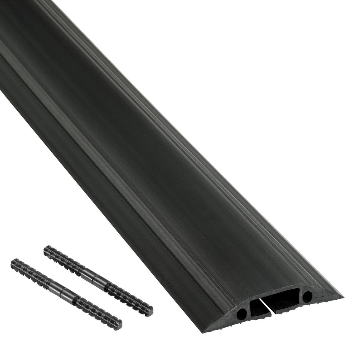 Black 6 ft Cable Floor Guard H561630