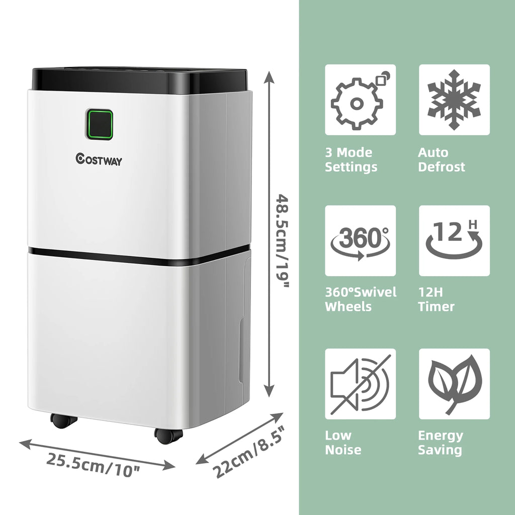 24 Pints Portable Dehumidifier B6594