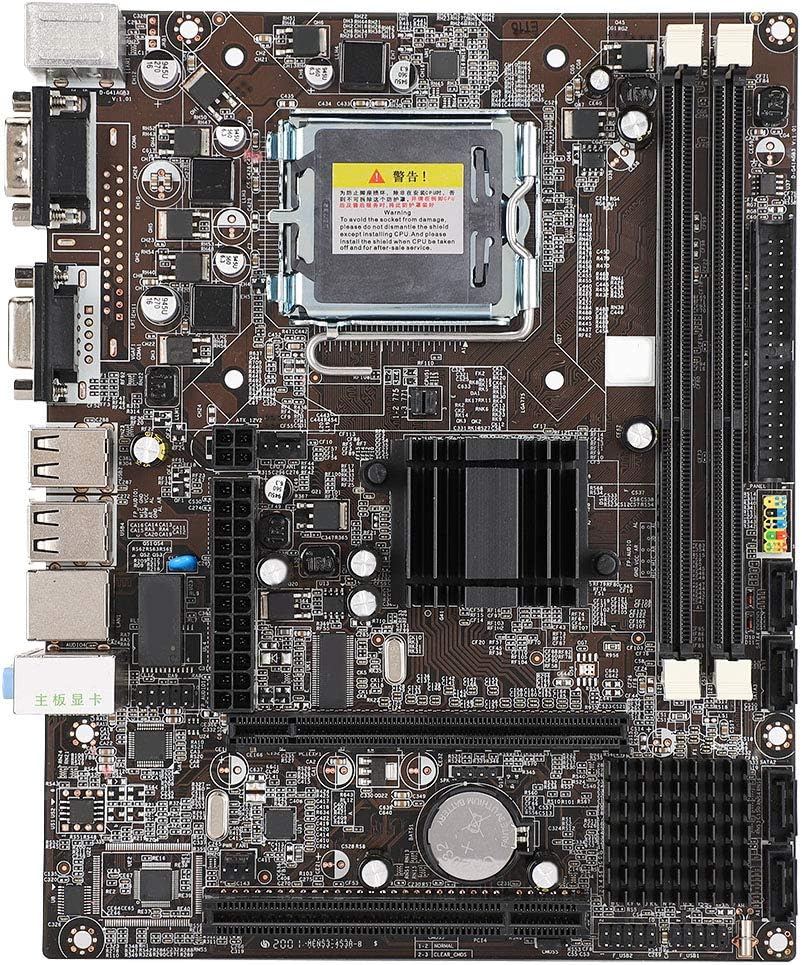 LGA775 DDR3 Motherboard with VGA and PCI-Ex16 F6696