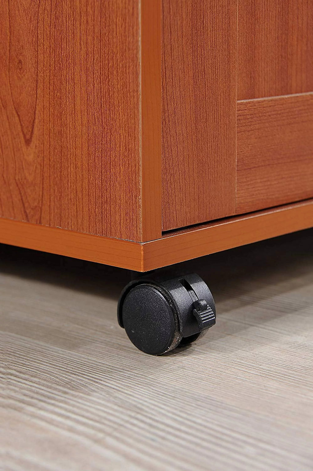 Kitchen Island with Spice Rack and Towel Holder L100