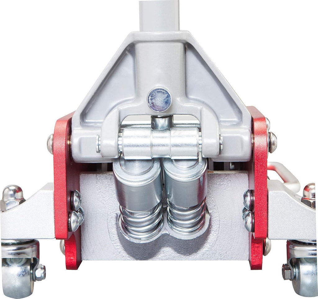 3 Ton Hydraulic Aluminum and Steel Racing Floor Jack with Dual Piston Quick Lift Pump N756