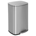 Brushed Stainless Steel 13 Gallon Step Trash Can M838
