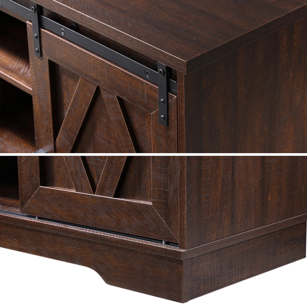 Rustic Brown Accent Cabinet X71771