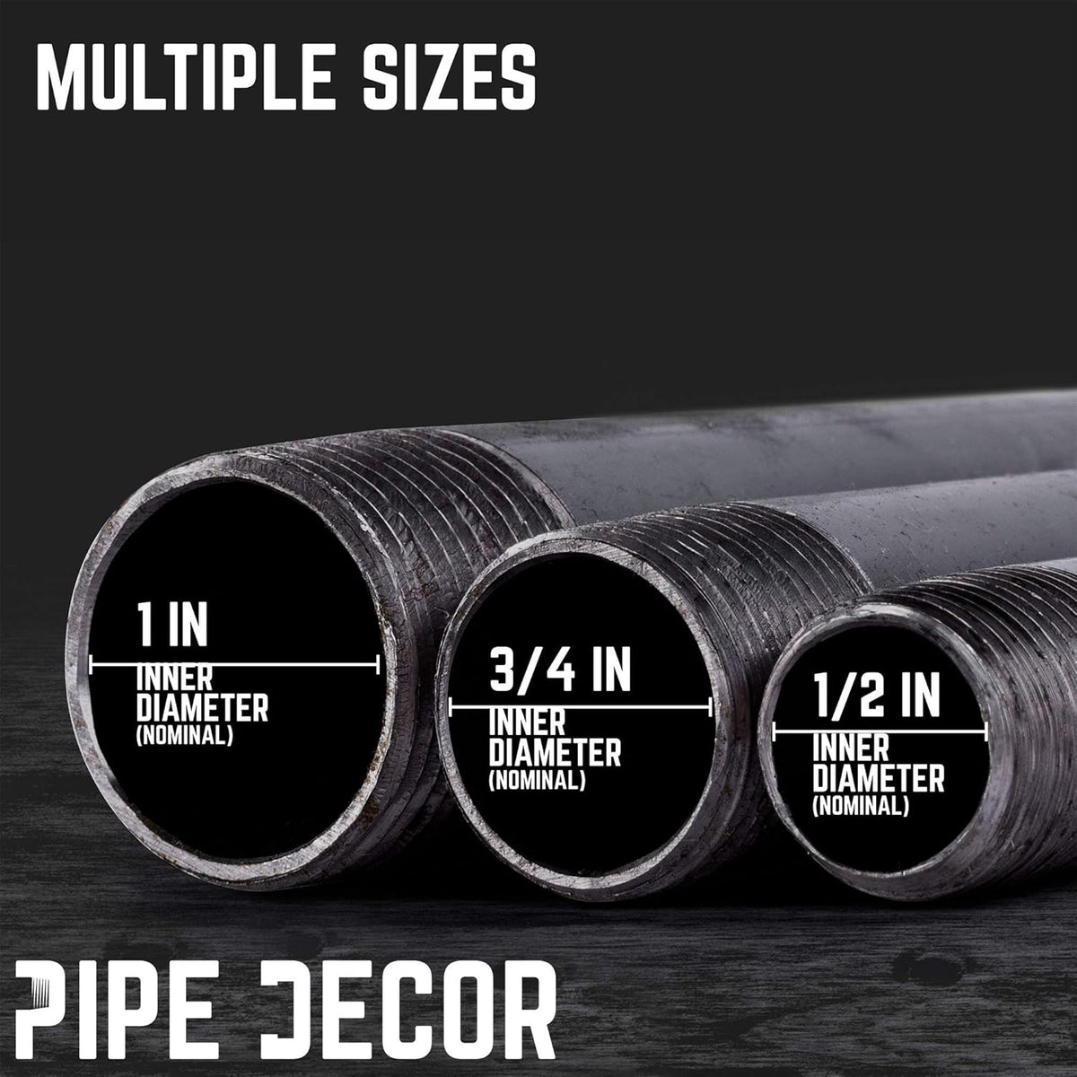 1” x 14” Malleable Cast Iron Pipe Connector T626