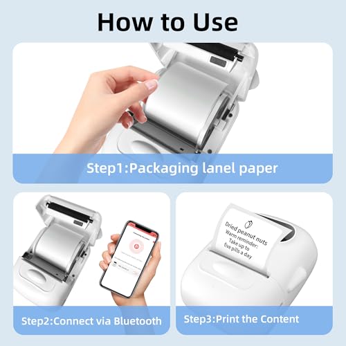 2 inch Bluetooth Thermal Label Printer B222759