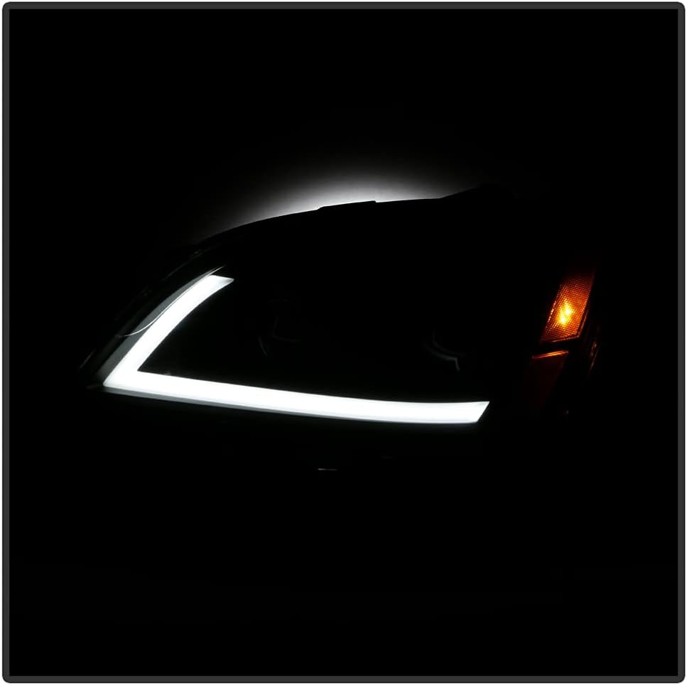 Black LED Projector Headlights Pair Z7607