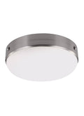 Dark Antique Brass 2-Light Flush Mount P933