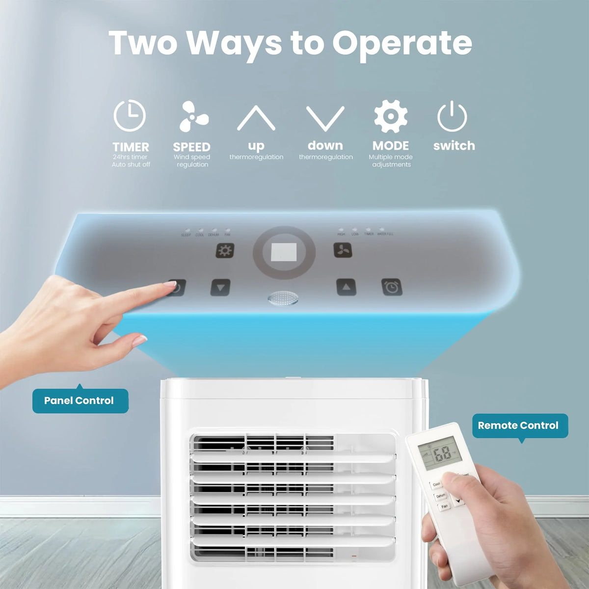 Portable Air Conditioner with Window Kit 5000BTU E81450