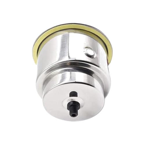 Red LED Light Cup Holder with Drain Stainless Steel Pack of 2 P10872