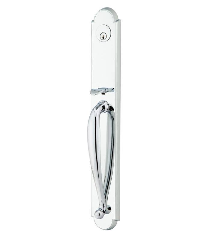 Satin Nickel Left Hand Dummy Tubular Handleset X4211