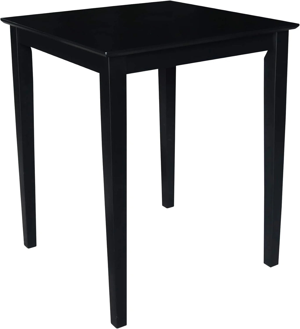 Black Solid Wood Dining Table M547