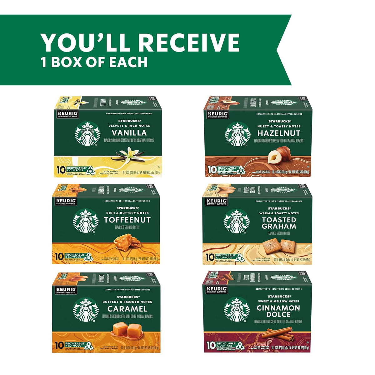6 boxes (60 pods total) Coffee Pods E781