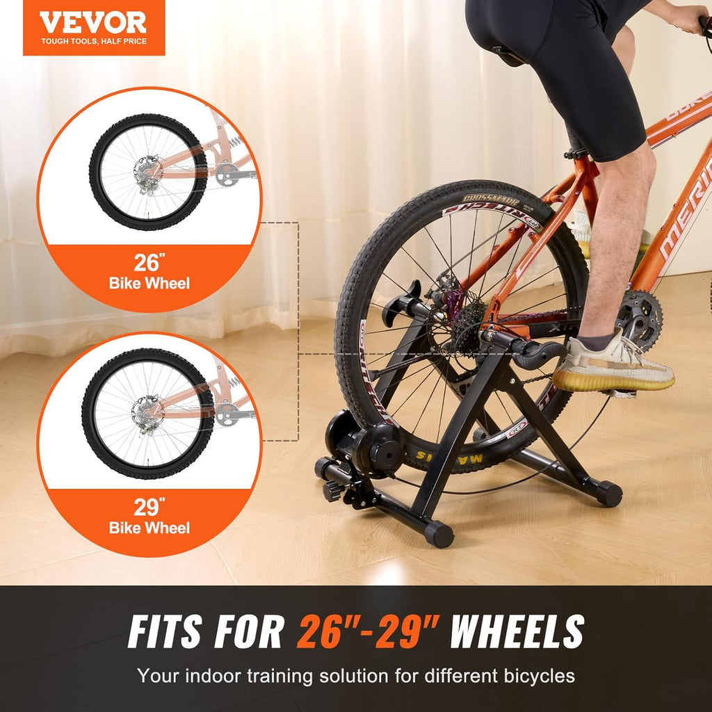 Magnetic Bike Trainer Stand for 26"-29" Wheels with 8 Resistance Settings Y4204