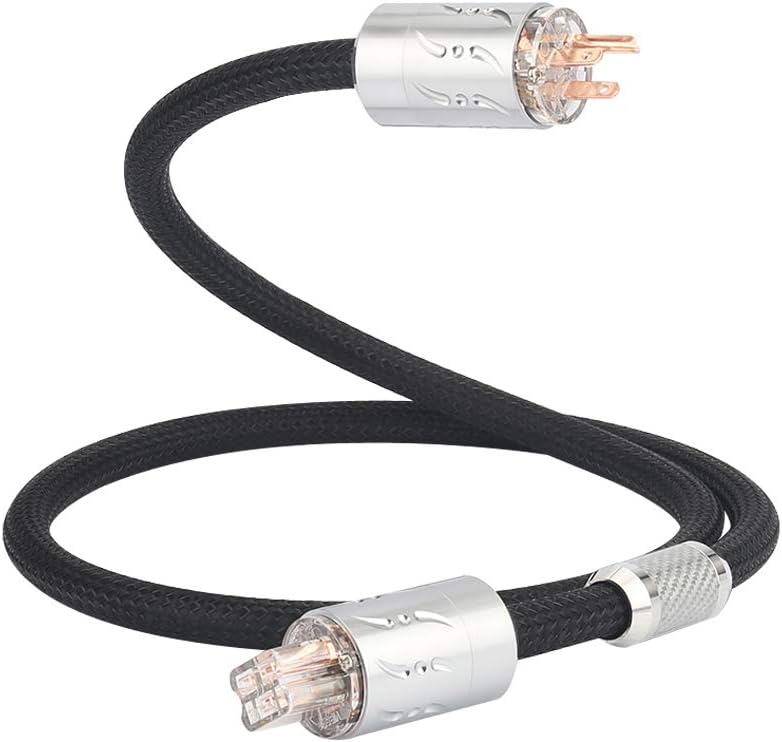 HiFi Power Cable, 20A IEC320 Audio Power Cord, 5FT Q83892