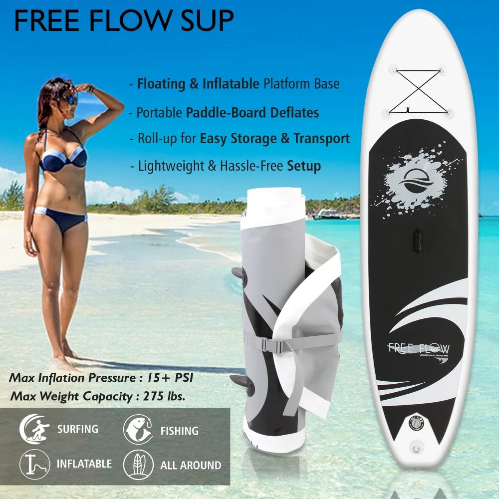 11 Foot Inflatable Stand Up Paddle Board Kit Q578