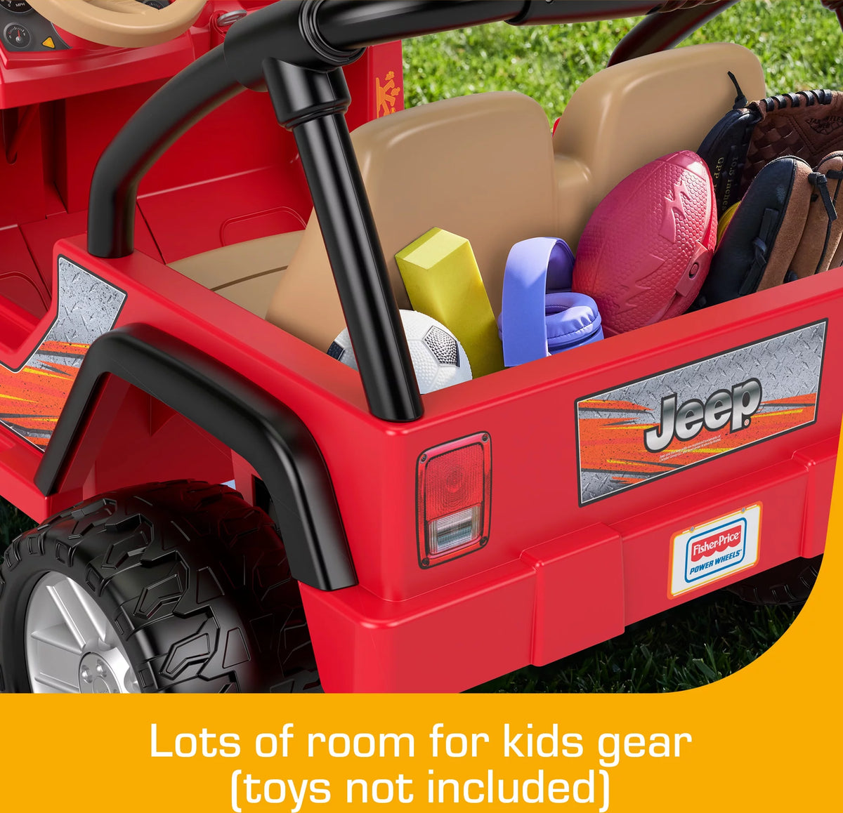 12-Volt Battery-Powered Ride-On Toy Vehicle with Charger, Seats 2, Red K5679