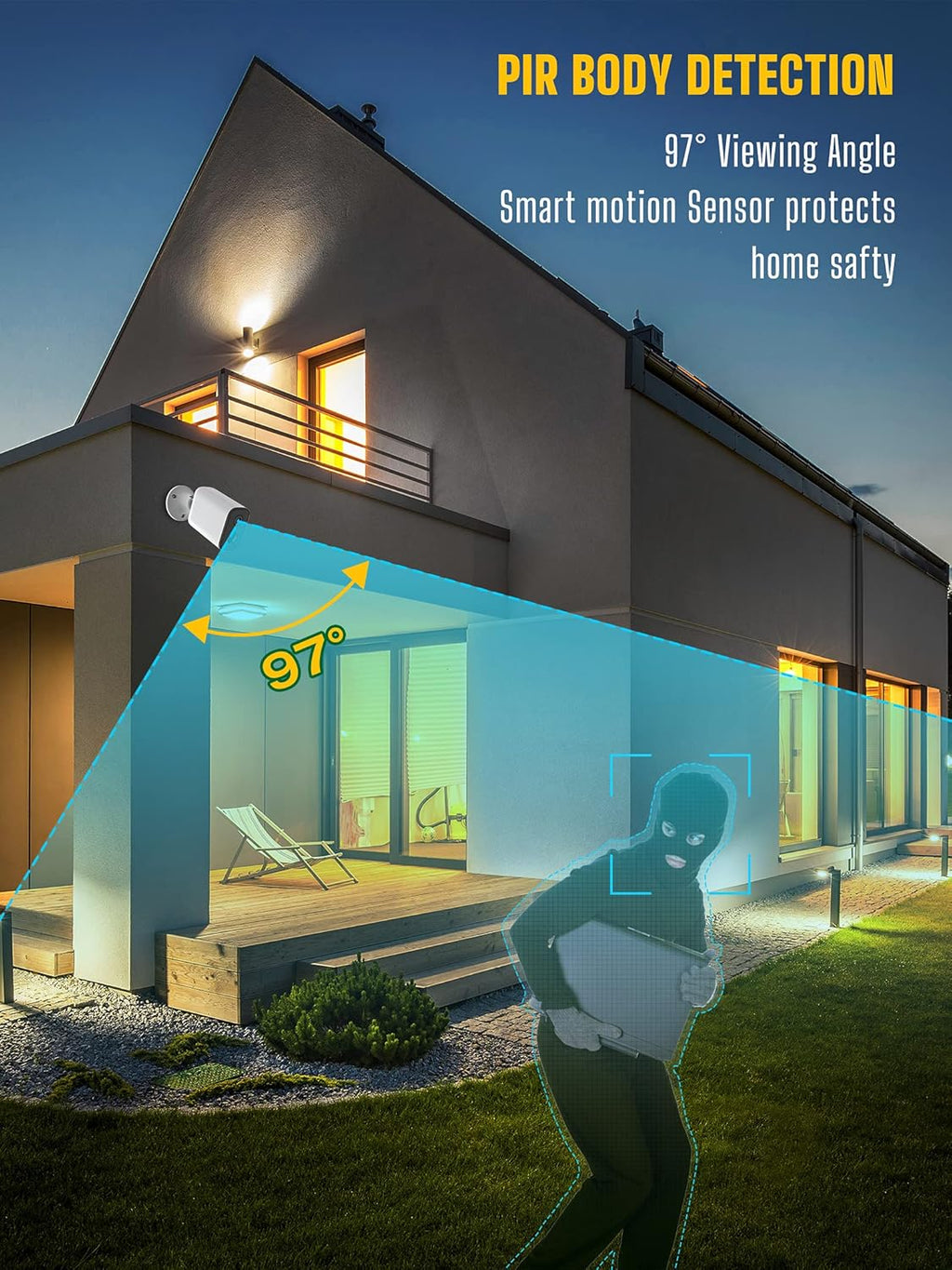 1080P Wireless Security Camera with Night Vision G6535