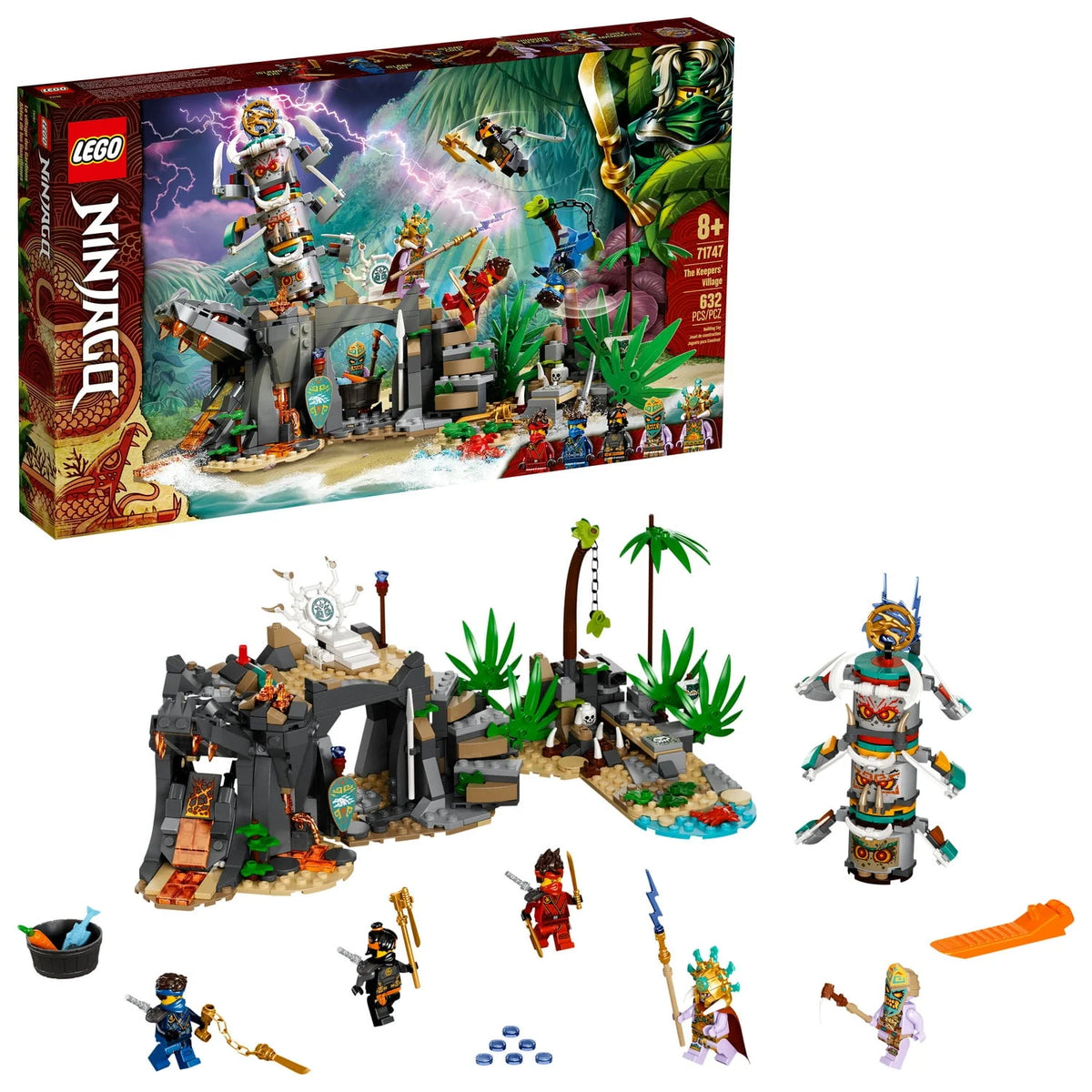 Building Toy Ninja Playset (632 Pieces) H21867