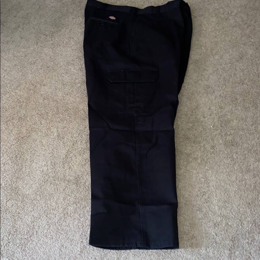 Black Premium Industrial Cargo Pant A7212