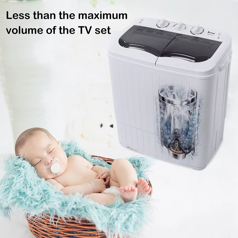 Portable Compact Semi-automatic Washing Machine U936
