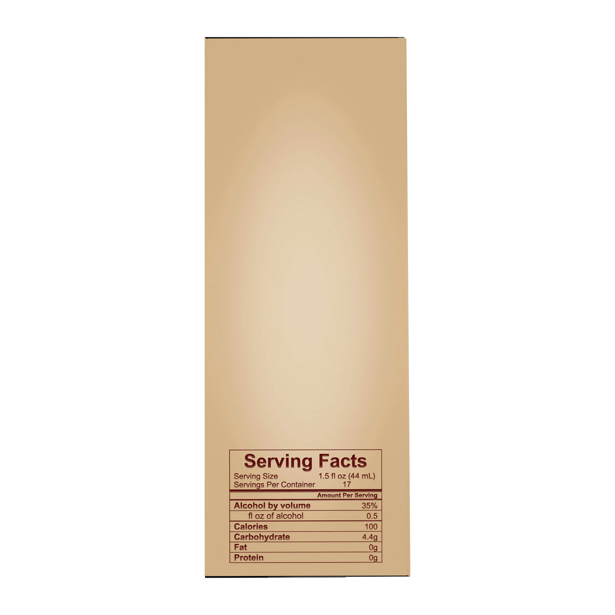 Vanilla Flavored Whisky 750 ml Z28376