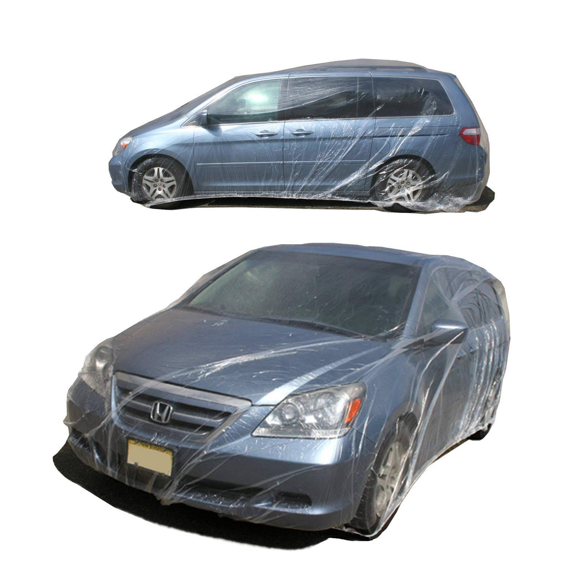 Plastic Disposable Car Cover Pack of 5 V49779