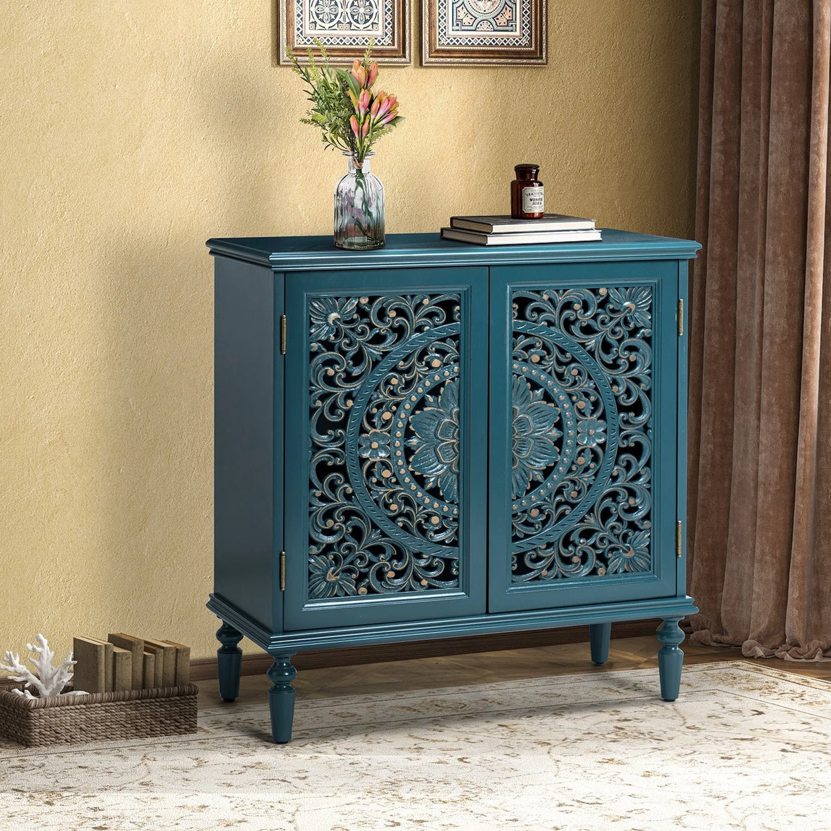 32" Tall 2-Door Accent Cabinet Z772
