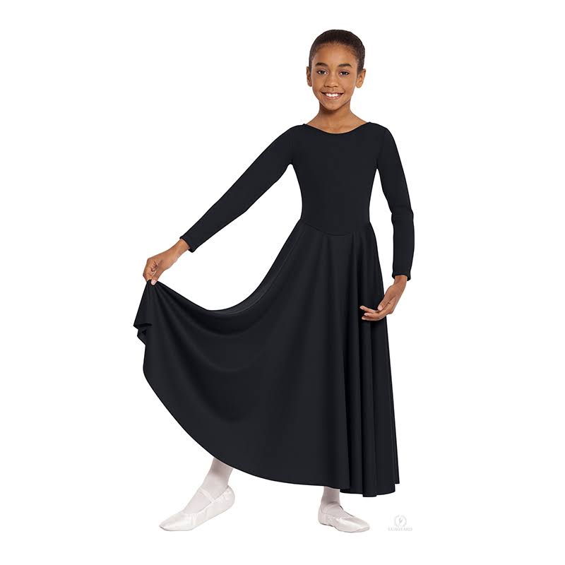 Black Liturgical Dress L4038